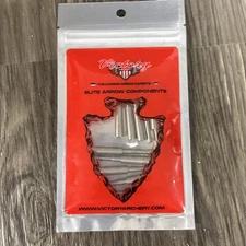 Victory Archery Elite Arrow Components Insert VAP .281 ID Stainless 12 Pack #I3A