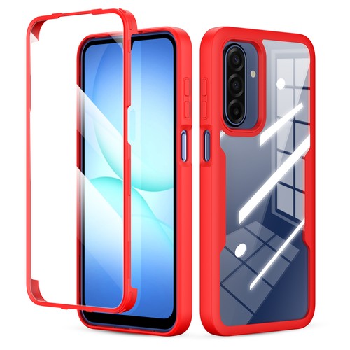 Phone Case w/ Built-in Screen Protector Full Cover for Samsung Galaxy A17/A16 5G - Picture 21 of 37