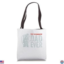 Humorous Bug Exterminator Garden Pest Control Tote Bag for Pest Management Fans