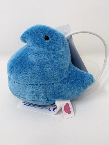Build A Bear Blue Easter Peeps Chick Wristie Plush Accessory Tags New 3” - Afbeelding 3 van 15