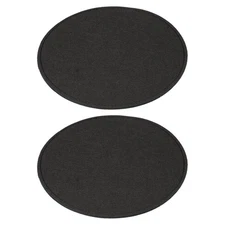 2 Pcs Felt Base Shaper 8x8 Inch, Bag Bottom Shaper Pad Oval Black