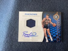 2016-17 Panini Bill Laimbeer Jersey Autographs #21/99 Limited Basketball Pistons
