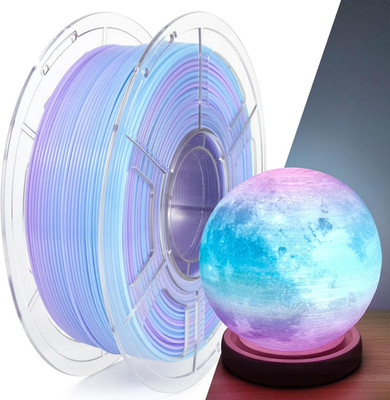 IEMAI PETG Filament 1.75Mm 1Kg, High Speed Durchscheinend PETG Gradient Regenbog