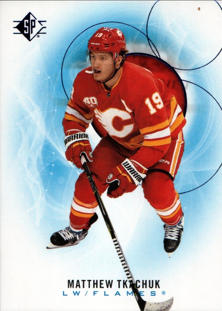 MATTHEW TKACHUK 2020-21 Upper Deck SP Hockey Blue #10 Calgary Flames
