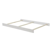Pemberly Row Farmhouse Wood Conversion Kit in Off White Finish