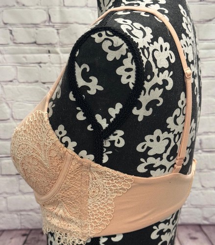 Victoria's Secret Body by Victoria Peachy Laced Lined Demi Buste Double Bra 34C - Picture 3 of 14
