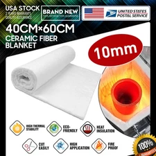 16"x24" Ceramic Fiber Blanket Thermal High Temp Insulation to 1740℃/2500℉ US