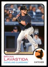 Bryan Lavastida 2022 Topps Heritage #668 Guardians MLB READ FREE SHIPPING