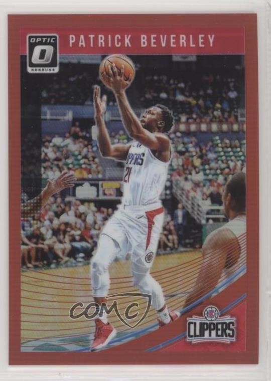 2018-19 Panini Donruss Optic Red Prizm 26/99 Patrick Beverley #4 io5