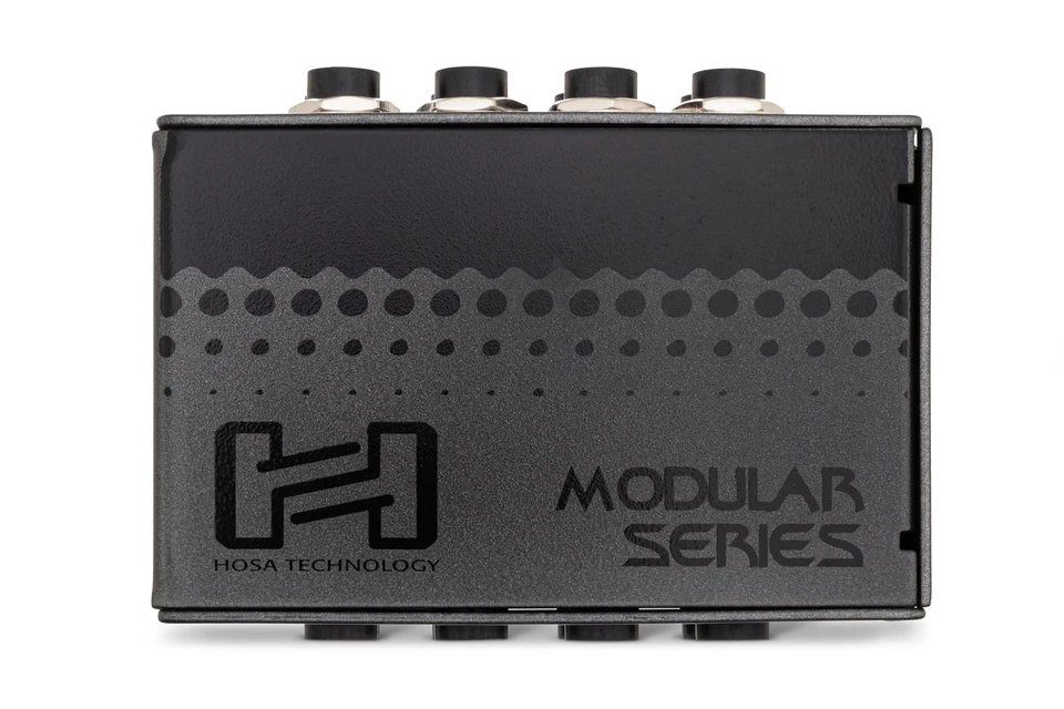 Hosa MHB-350 8-point 1/4" TRS Balanced Patchbay Module - Image 4 of 4