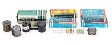 Set Different Roll Film's 14x14 and 16mm for Subminiature Cameras Expired