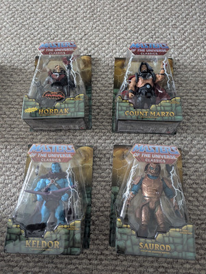 MOTU Classics Lot Hordak Keldor King Hsss Saurod Marzo Snake Armor He-Man