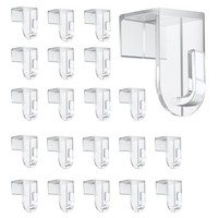 20 X Fensterhaken Transparent TüRhaken Zum EinhäNgen Deko FüR Fenster Und TüRen