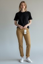 Wildfang The Essential Trouser Camel Size 12 New MRSP 118
