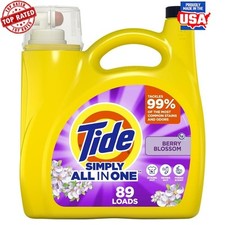 Berry Blossom Liquid Laundry Detergent 117oz 89 Loads Fresh Clean Scent New 0.14 per gallon