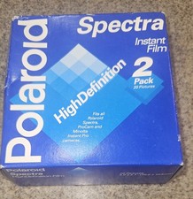 Polaroid Spectra High Definition Instant Camera Film 2 Pack Exp. 10/95