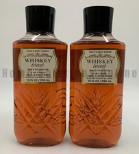 Bath Body Works Whiskey Toast Shower Gel 3in1 Hair Face Body Wash S/2 A2117