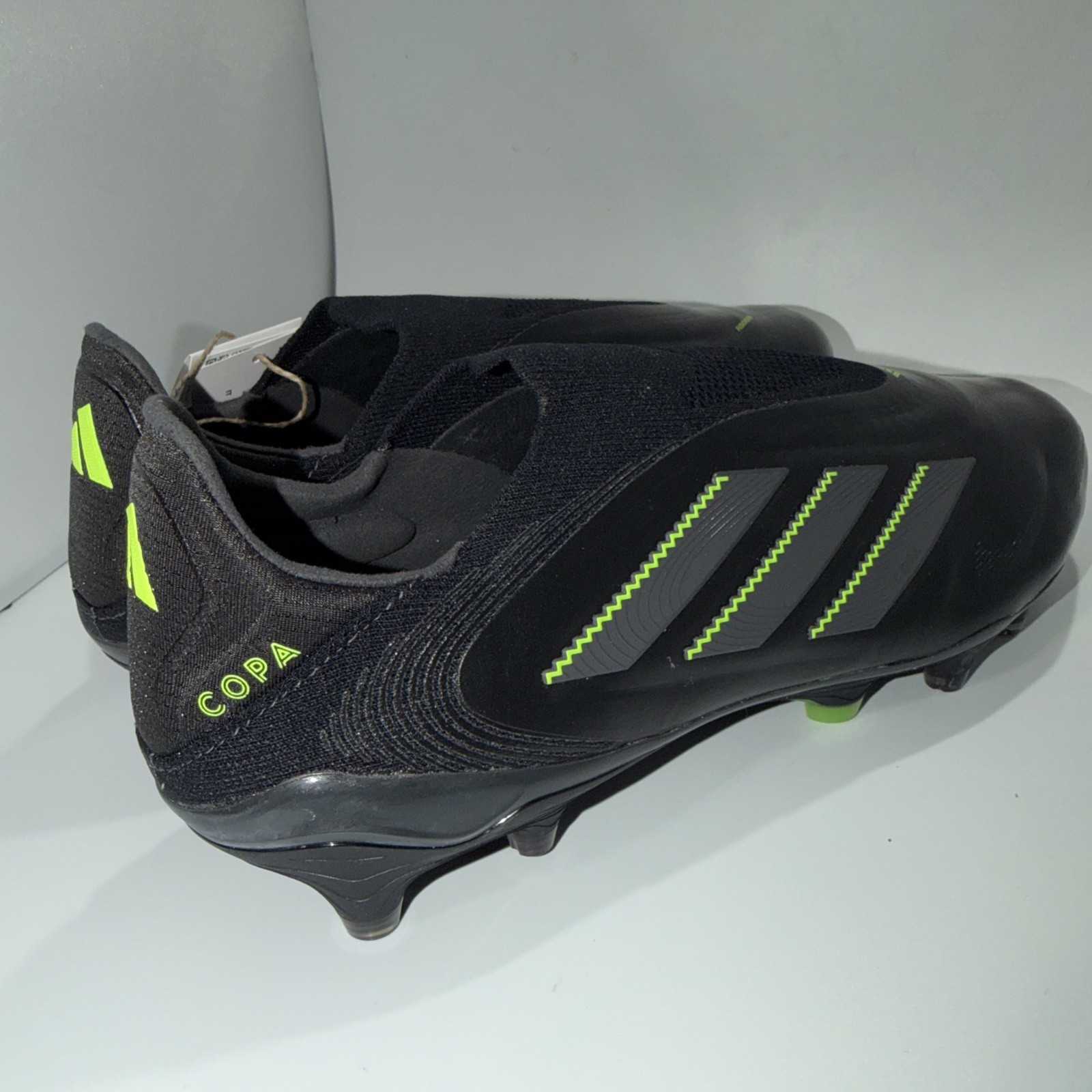 Adidas Copa Pure III Elite FG (JH8729) Electric Stealth Core Black Size 8.5-NEW thumbnail 4