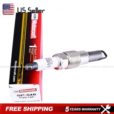 Set of 8 Genuine OEM Platinum Spark Plugs SP-546 PZK14F For F150