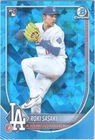 2025 BOWMAN CHROME SAPPHIRE ROKI SASAKI RC SP LOS ANGELES DODGERS #11