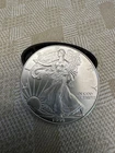 1999 Silver Eagle 1OZ FINE SILVER UNCURLED 1$ Coin
