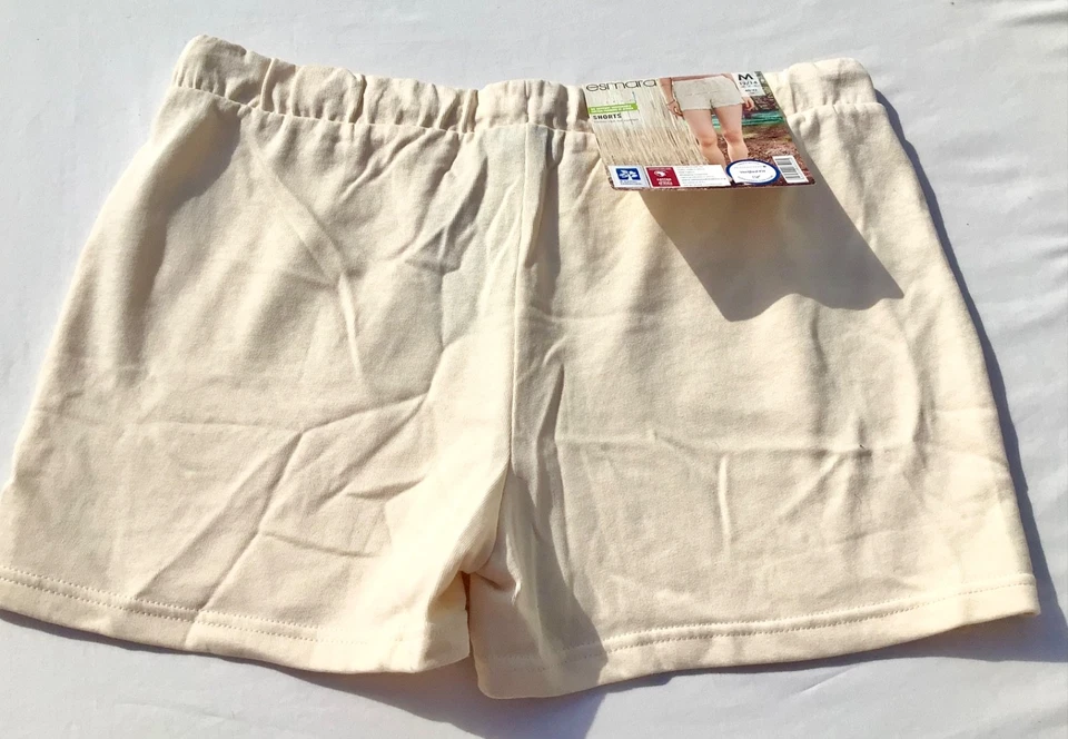 Cream stretch Cotton Crocheted Lace Shorts Hotpants M - 12 - 14 Holiday Sun Boho - Image 4 of 4