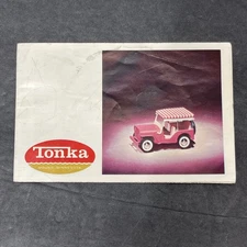 Tonka 1963-1964 Look Book