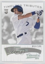 2014 Panini Classics Timeless Tributes Silver 55/149 Alex Guerrero #152 tj0