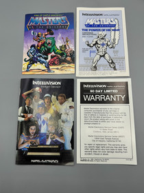 Masters of the Universe Power He-Man Intellivision CIB Complete W/ Overlays