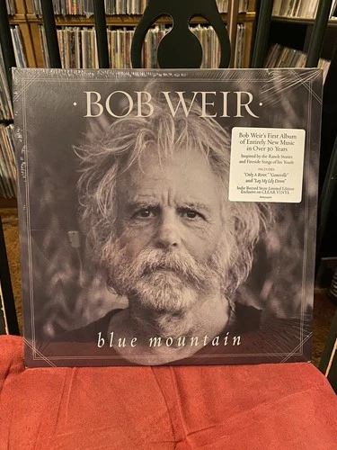 Bob Weir/Grateful dead- Blue Mountain-Rare Indie Clear Vinyl sealed