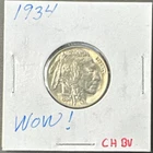1934 Buffalo Nickel - BU Condition