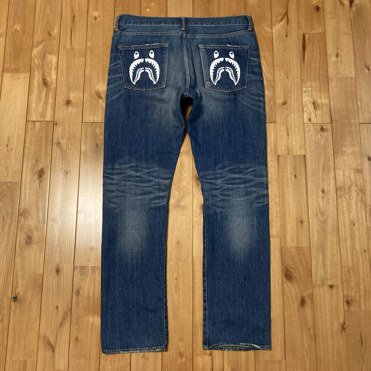 A Bathing Ape Denim Regular Size Pants for Men for sale | eBay