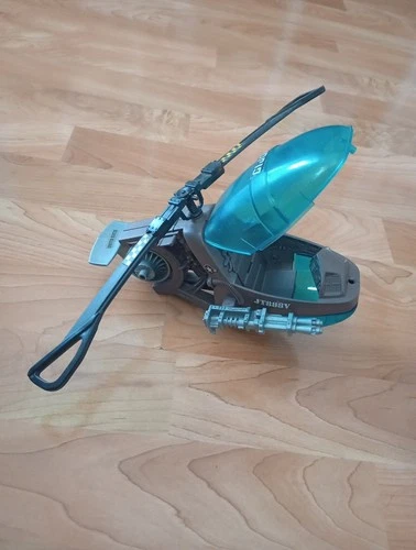 Vintage GI Joe 1990 Locust Attack Helicopter Chopper - Incomplete, Missing Parts