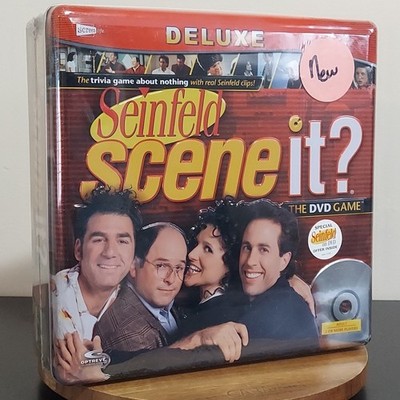 Scene It! Seinfeld Trivia Deluxe Seen It DVD Game Screen Life SEALED