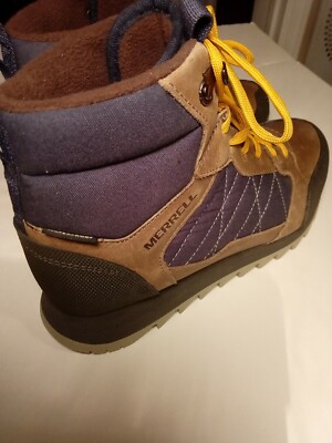 Merrell Mens Alpine Sneaker MID POLAR BOOTS Waterproof J000931