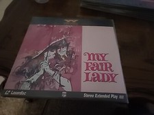 My Fair Lady 2-Laserdisc LD Extended Play Audrey Hepburn Rex Harrison