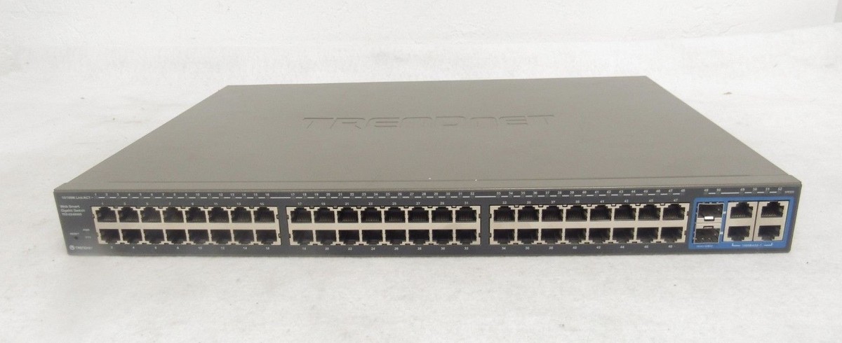 TRENDnet TEG-2248WS 48 Port 10/100Mbps Base Web-Smart Switch 40-2 | eBay TRENDnet TEG-2248WS 48 Port 10/100Mbps Base Web-Smart Switch 40-2 | eBay