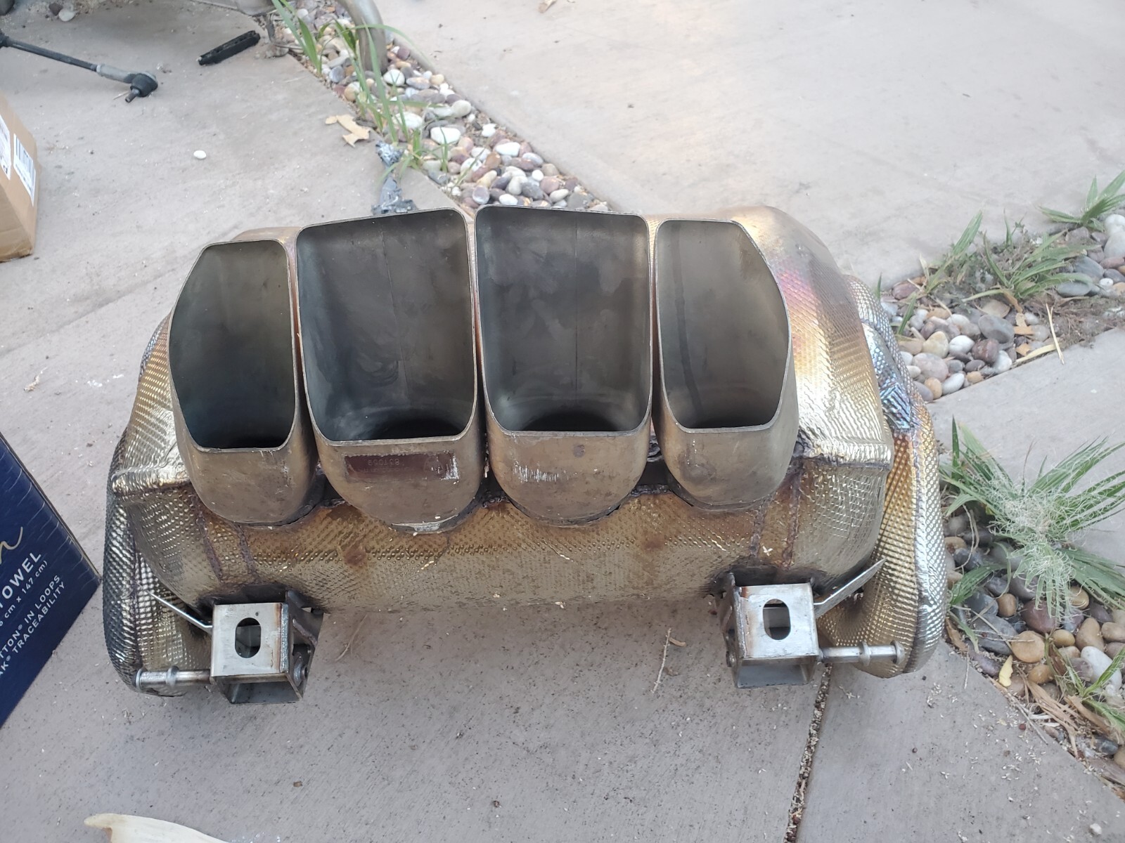 2012-16 LAMBORGHINI AVENTADOR FACTORY OEM MUFFLER EXHAUST 470251051F