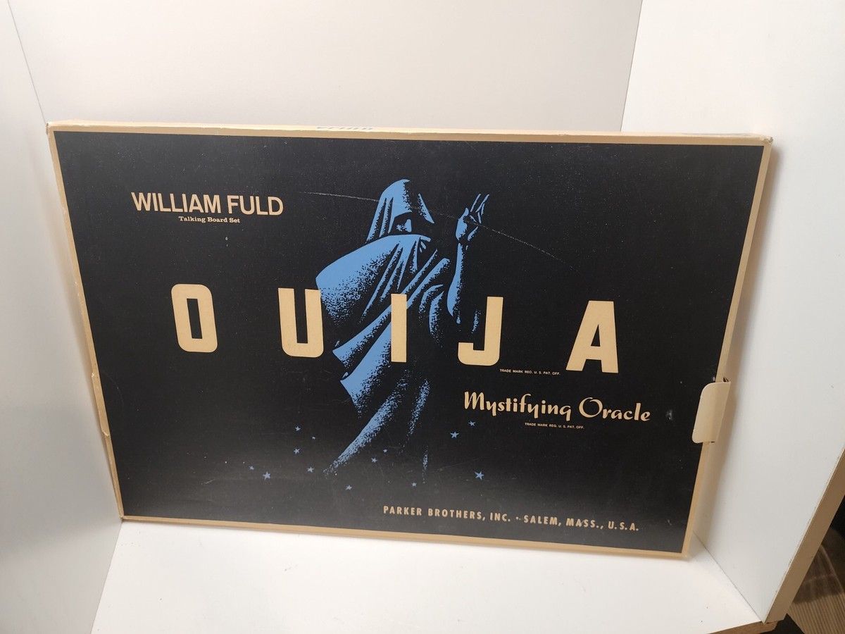 Vintage 1960s Parker Brothers Ouija Board - Made In Salem Mass | eBay