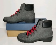 G H BASS AUBREY WOMEN SIZE 7.5 HIKER BOOTS NEW / BOX GREY 0773-3840-010
