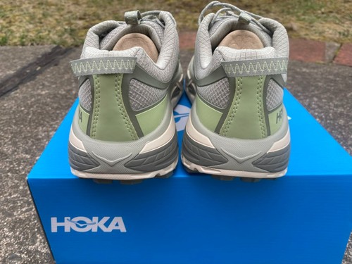 HOKA One One Mafate Three 2 Gray Green unisex DS size US M9/W10 Limited - New - Picture 7 of 9