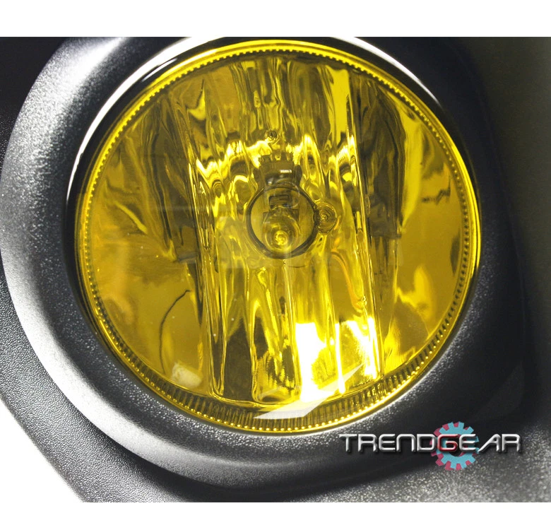 GMC Canyon Truck 2015-2017 parachoques delantero luces antiniebla amarillo con arnés de cableado Foto 3 de 4