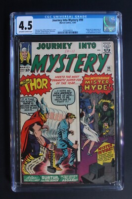 Journey into Mystery #99 1st Mister Hyde MCU 1963 CGC 1st full SURTUR Kirby 4.5