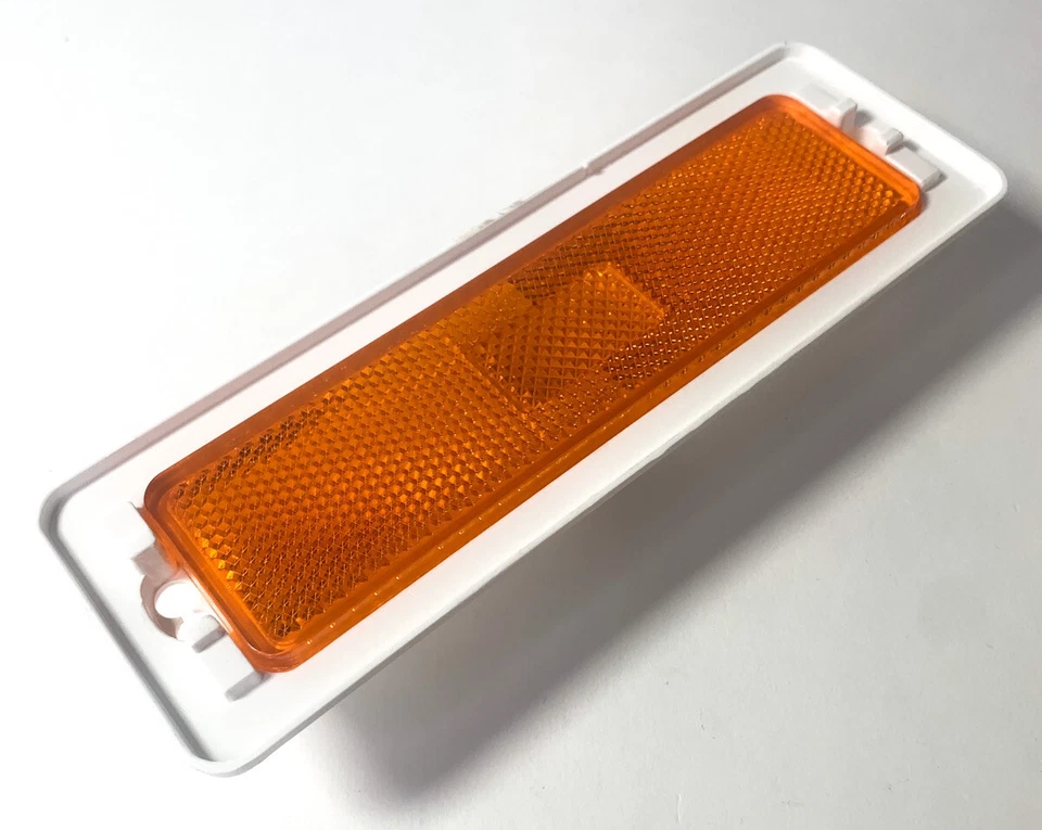 Par de conjuntos de luz de lâmpada marcador lateral âmbar frontal para 1970-1974 Chevy Nova - Imagem 3 de 4
