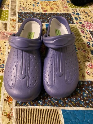  Brand New Natural Uniforms Medical Clogs Light Purple Size 5 Unisex