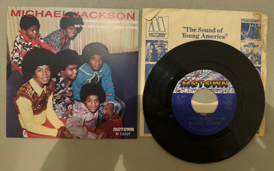 45 7'' SP THE JACKSON FIVE 5 (MICHAEL JACKSON) I WANNA BE WHERE YOU.. MOTOWN 1202