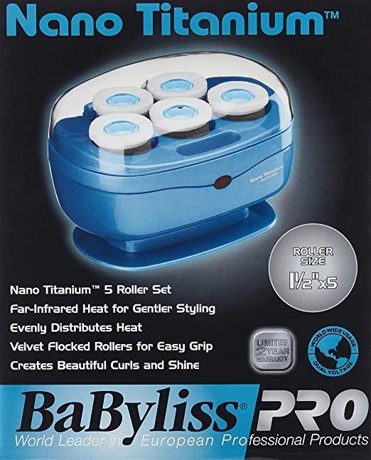 30 roller nano ceramic titanium hairsetter top
