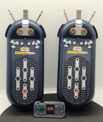 Star Wars Episode 1 Electronic COMMTECH Lot of TWO Readers With Movie Sound Chip