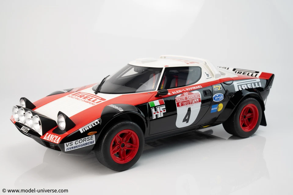 1:12 Lancia Stratos GR.4 San Remo Ganador 1978 - Edición Limitada Resina Modelo b... Foto 4 de 4