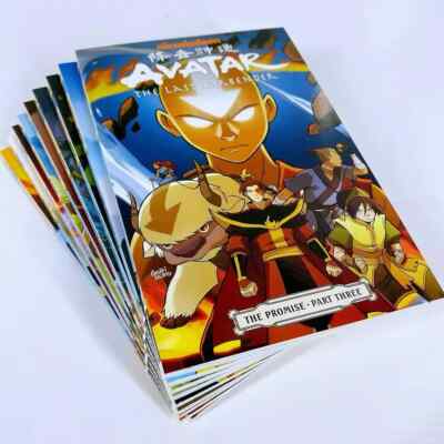 AVATAR English 18 Books Full Complete Set Comic The Last Airbender